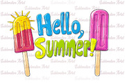 Hello Summer,Summer Clipart, an Illustration by Sublimation Artist (Thumbnail 1 of 6)