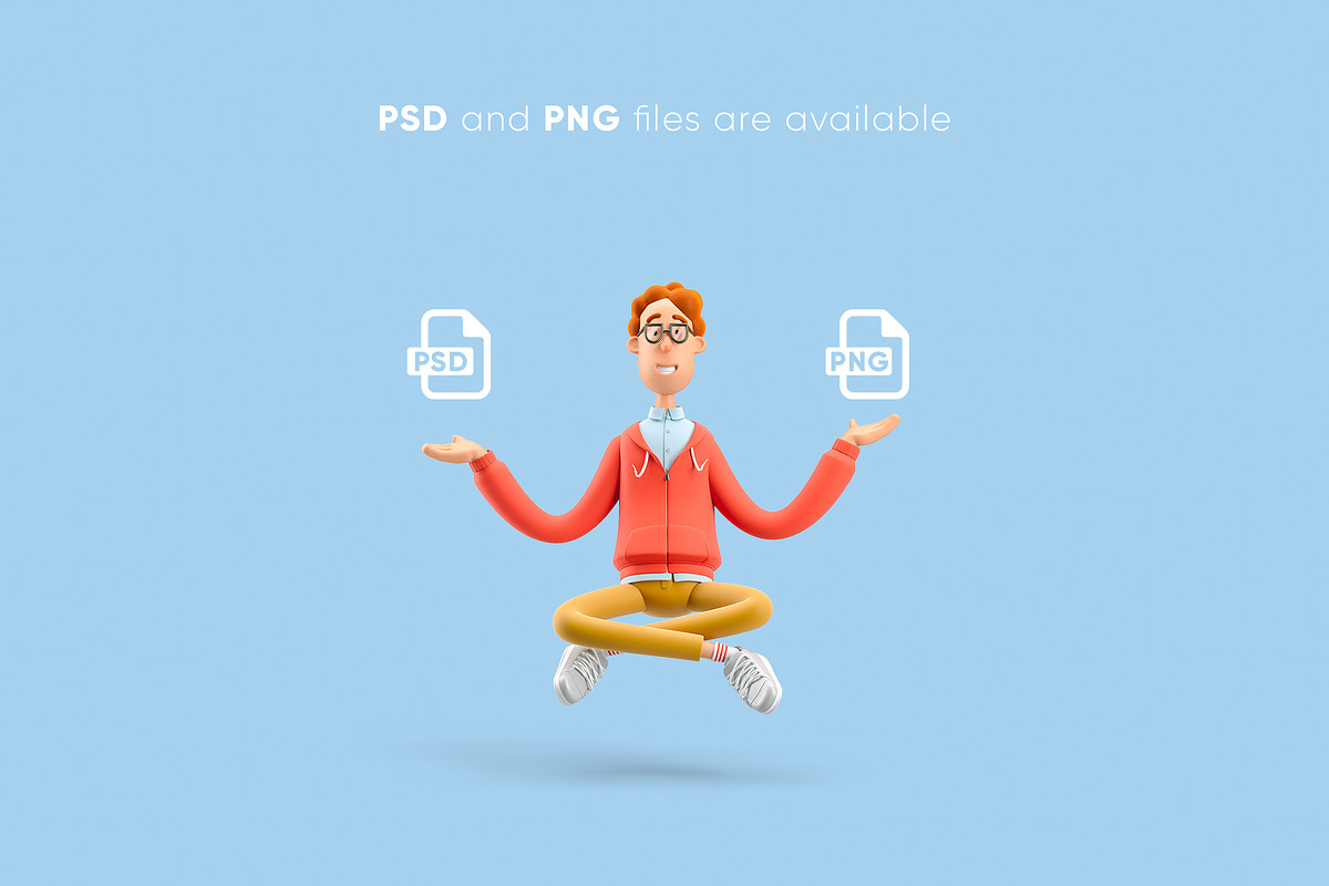 Nerd Larry Set, a Technology Illustration by Best Pixels™ (Photo 3 of 9)