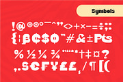 Garnisha - Retro Display Font, a Sans Serif Font by Rishsketch (Thumbnail 15 of 16)