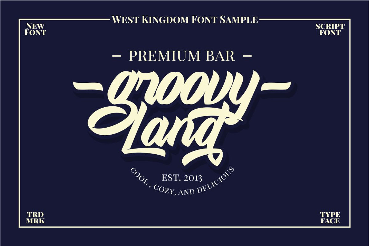 West Kingdom, a Script Font by PutraCetol Studio (Photo 13 of 17)