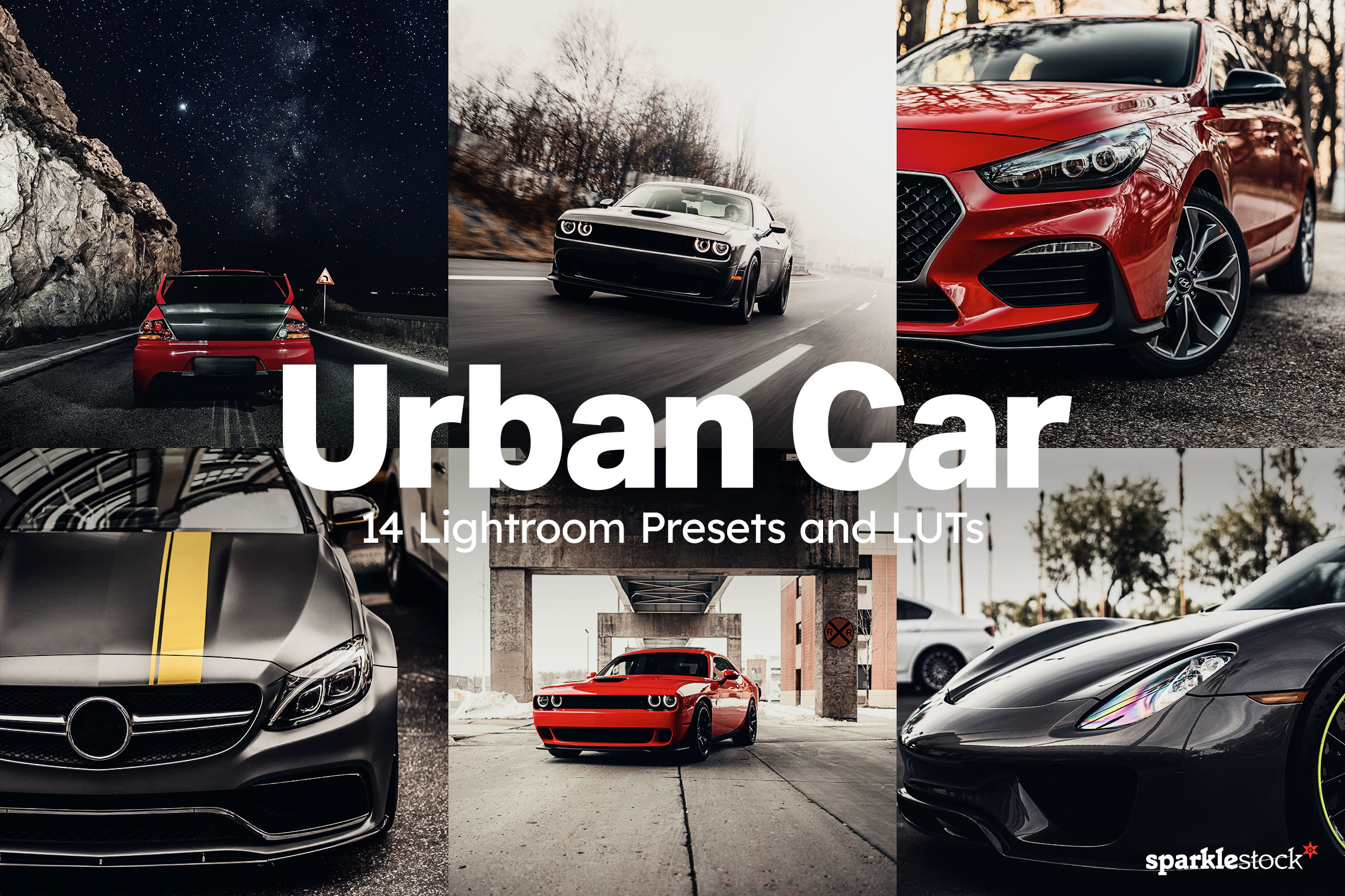 Car Photography Lightroom Presets LUTs