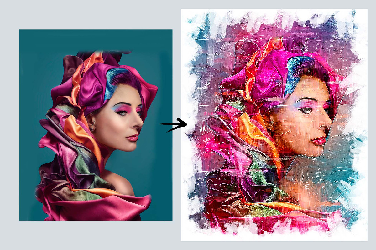 Painterly Photoshop Action, an Action Add-On by MRI STUDIO (Photo 11 of 46)