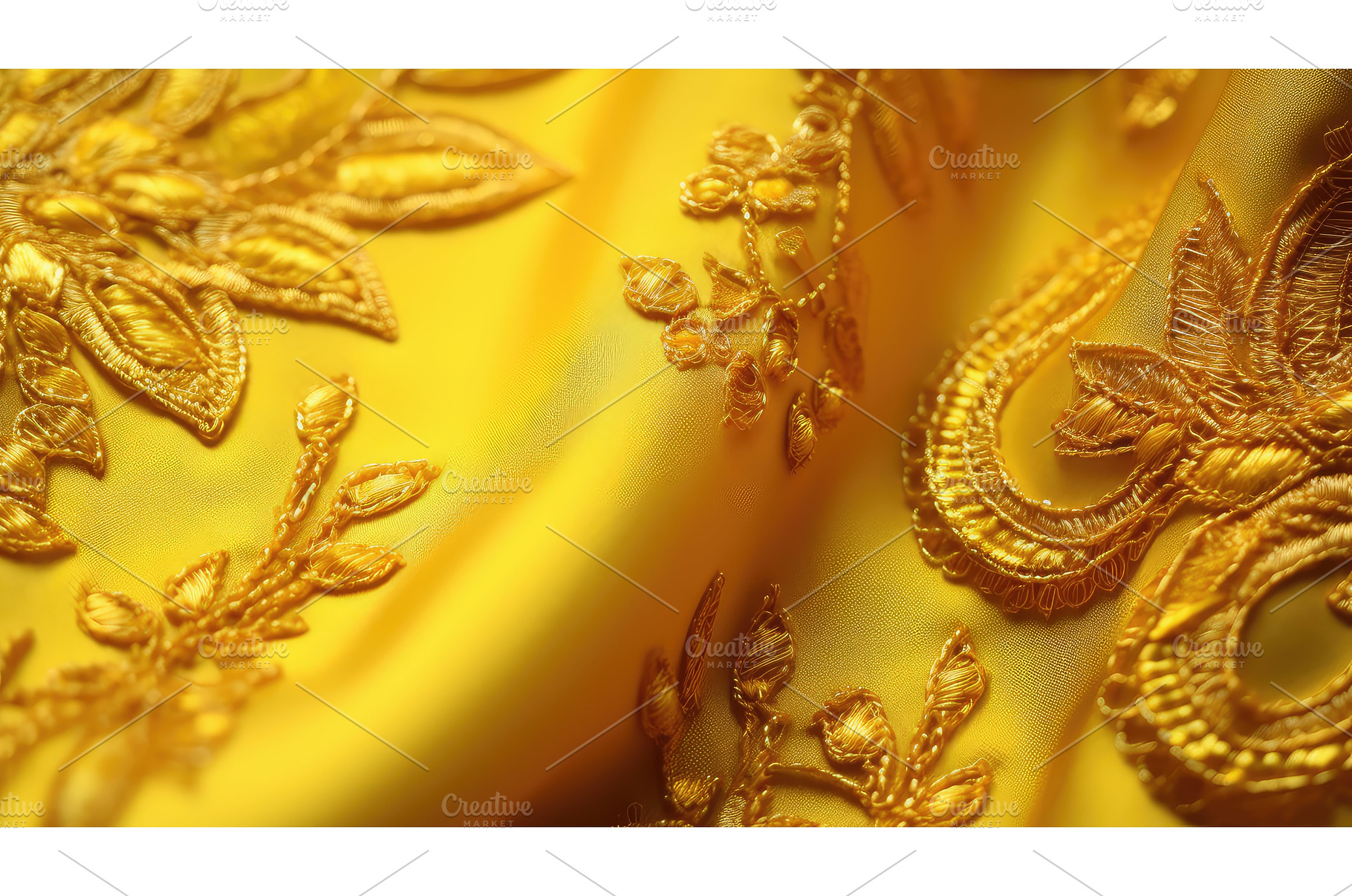 fabric yellow cloth ai generated, a Beauty & Fashion Photo by pikepicture