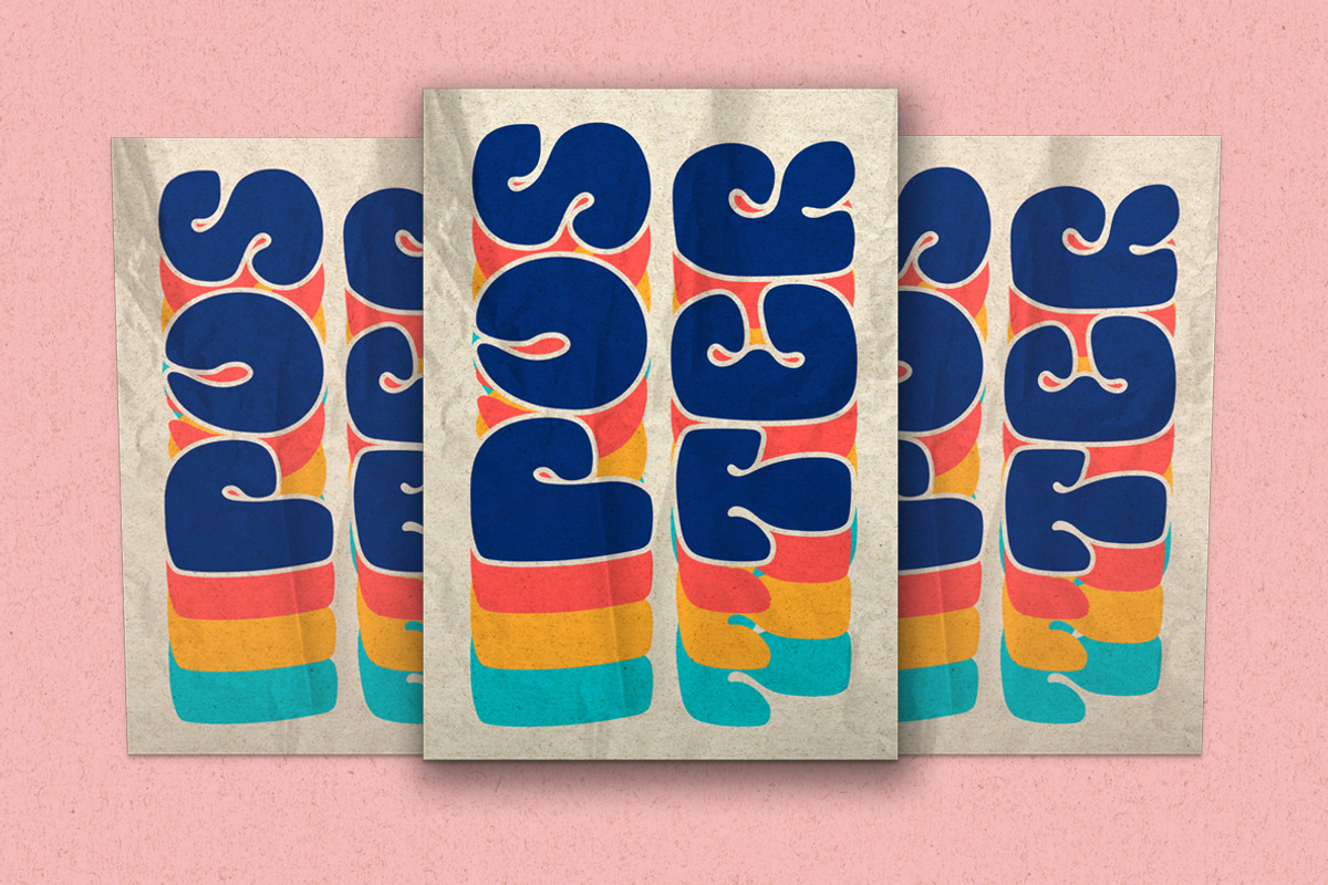 Honger Typeface - BOLD, a Font by giemons™ (Photo 4 of 9)