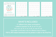 Tricky Letters Practice Worksheet, a Graphic by Jordyn Alison Designs (Thumbnail 5 of 5)
