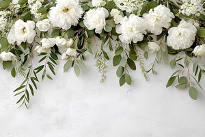 Elegant floral arrangement of white, a Nature Photo by MistyDay
