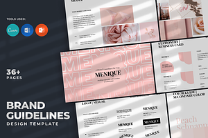 MENIQUE - Brand Guidelines Template