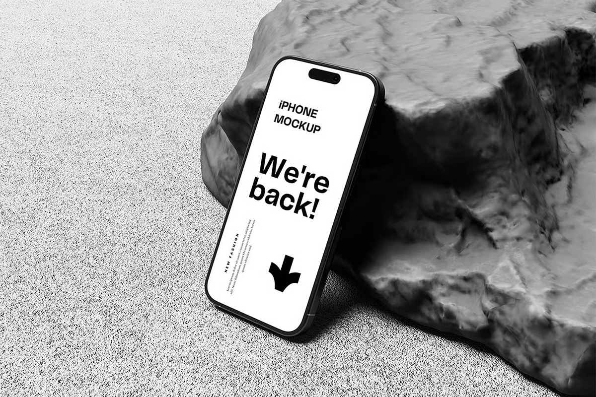 iPhone Mockup, a Mockup by zpackcreative (Photo 3 of 5)