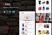 Deal - Responsive Email Template, an Email Template by evethemes (Thumbnail 1 of 3)