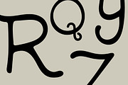 Ireland: A Hand-Lettered Font, a Sans Serif Font by Britt Fabello (Thumbnail 5 of 6)