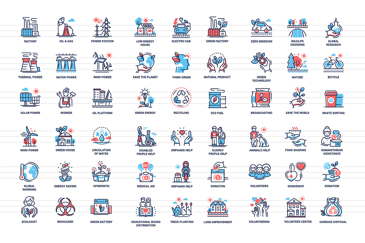 Innovicons - Ecology & Charity Icons, an Outline Icon by Boyko Pictures (Photo 8 of 9)