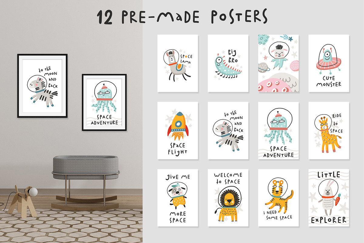 Little spaceman. Kids collection, a Graphic by Murvin (Photo 5 of 8)