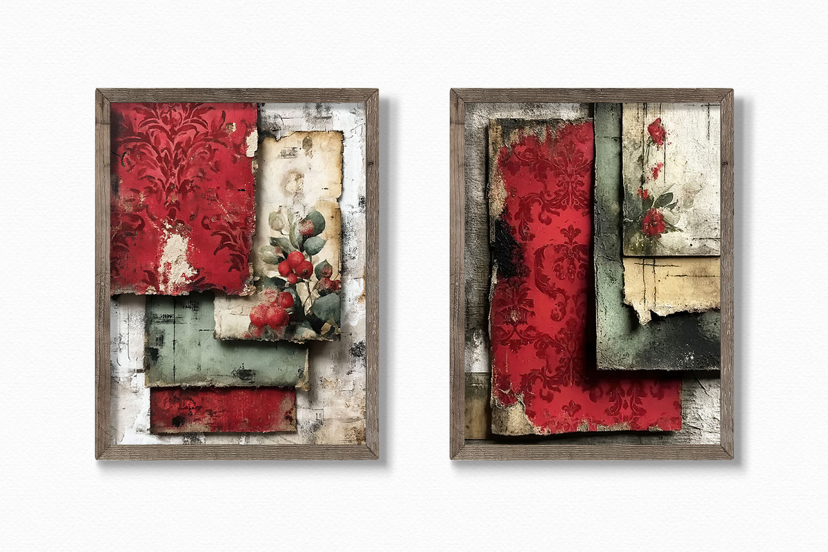 Crimson Christmas, a Decorative Illustration by rileyBgraphics (Photo 3 of 6)
