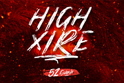 High Xire (EXTRAS 52 SWASH!), a Script Font by Garisman Std (Thumbnail 1 of 10)