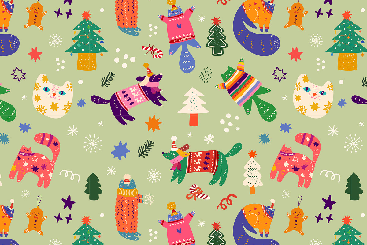 Merry Christmas, a Seasonal Illustration by MoleskoStudio (Photo 18 of 28)