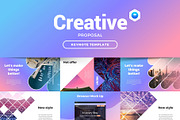 Creative Clean Proposal, a Presentation Template by Evgeny Bagro (Thumbnail 1 of 7)
