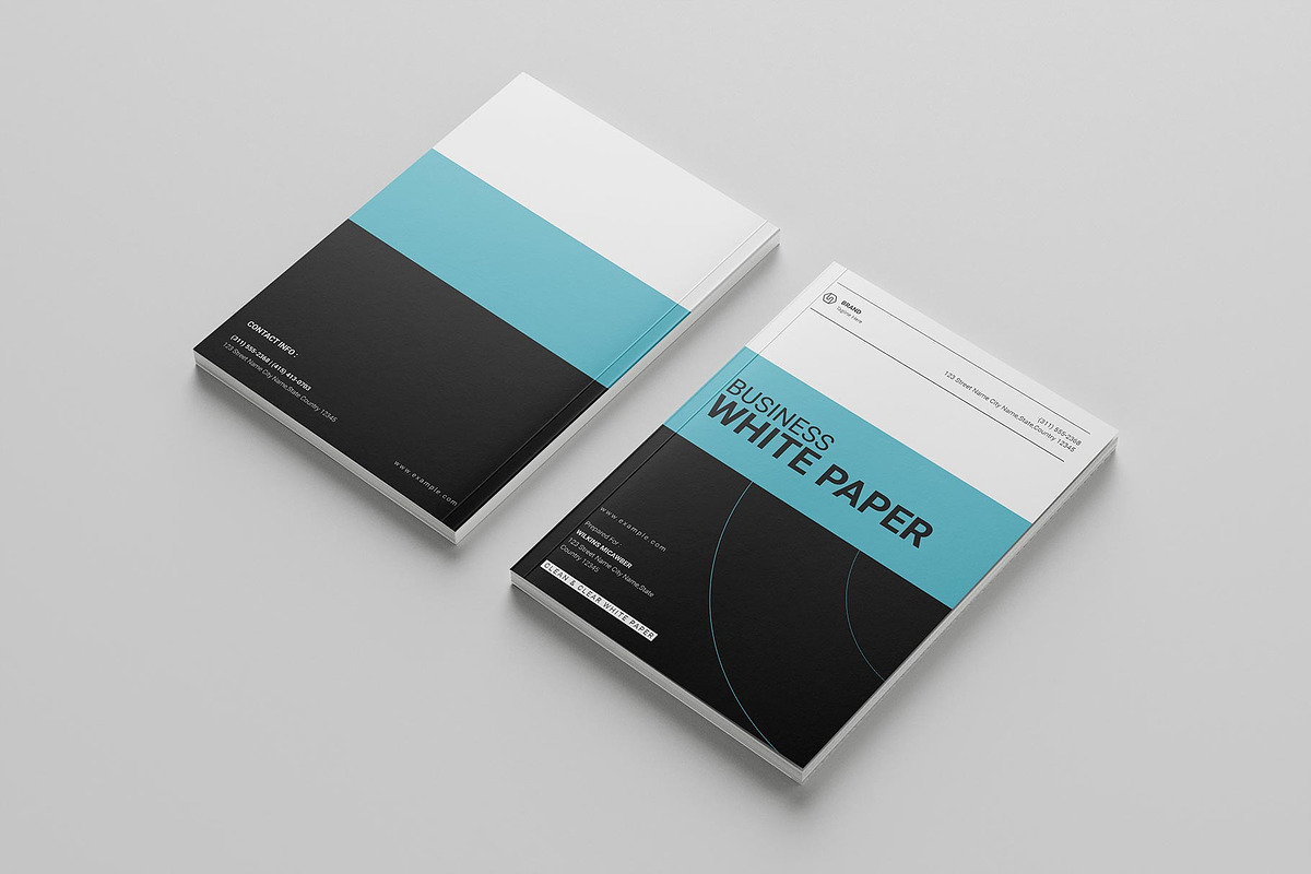 White Paper Template, a Brochure Template by ElvinPrint (Photo 7 of 8)