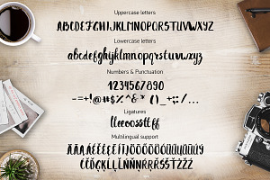 TOKKI Cute Brush Font