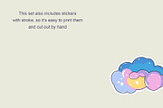 Rainbows Sticker Pack, an Object Graphic by natalisart (Thumbnail 5 of 5)
