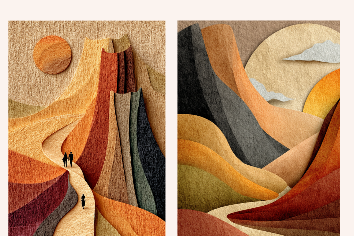 Minimalist Boho Lines Trails Shapes, a Background Graphic by PrintHaven Designs (Photo 5 of 9)