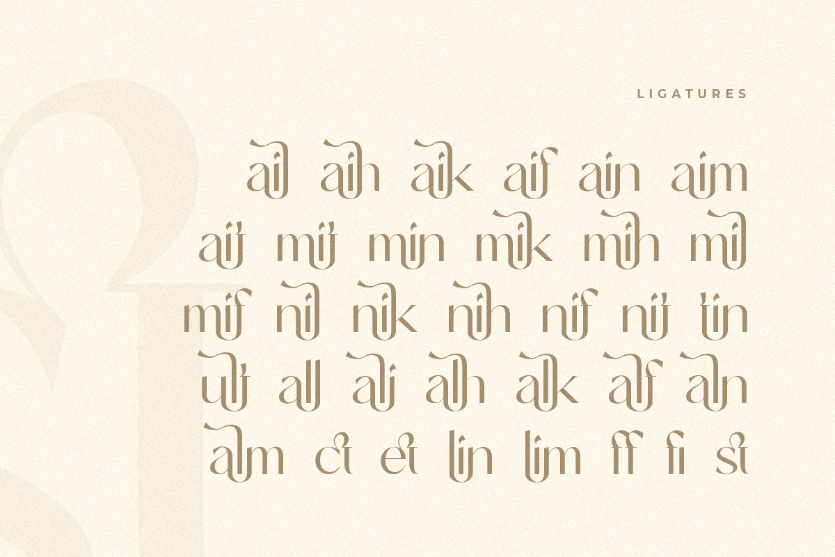 Rainfall - Elegant Display Font, a Sans Serif Font by Sensatype (Photo 12 of 16)