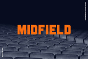 Midfield, a Font by Kreuk Studio (Thumbnail 1 of 9)