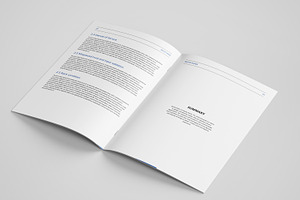 White Paper Template Indesign