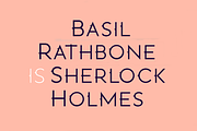 Rathbone. Unique display font, a Sans Serif Font by LostandFoundry (Thumbnail 5 of 7)