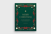 Traditional Christmas Flyer Template, a Flyer Template by BrandPacks (Thumbnail 2 of 5)