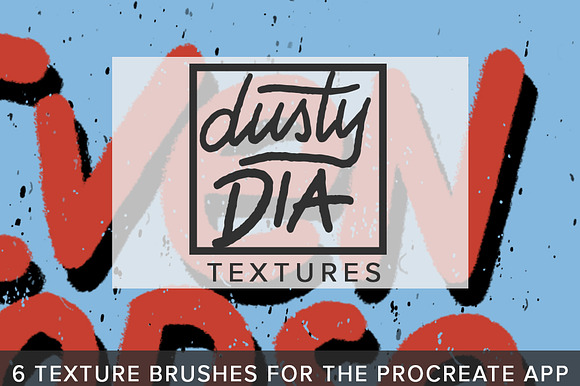 Dusty Dia Texture for Procreate App preview 5