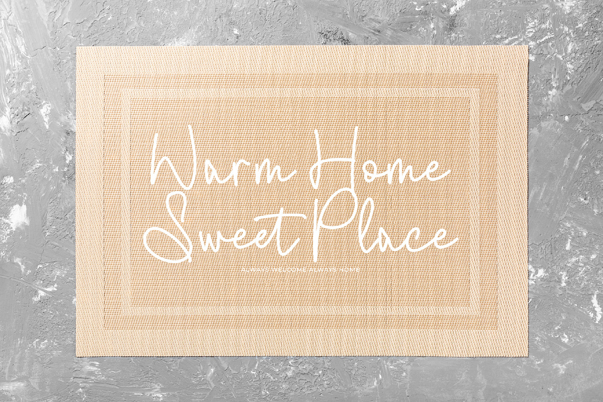 Fluffy Bloom Charming Monoline Han, a Script Font by Integritype Studio (Photo 10 of 15)