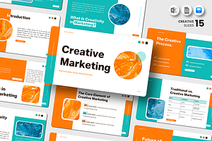 Creative Marketing - Keynote, a Presentation Template by Iqsiart Studio