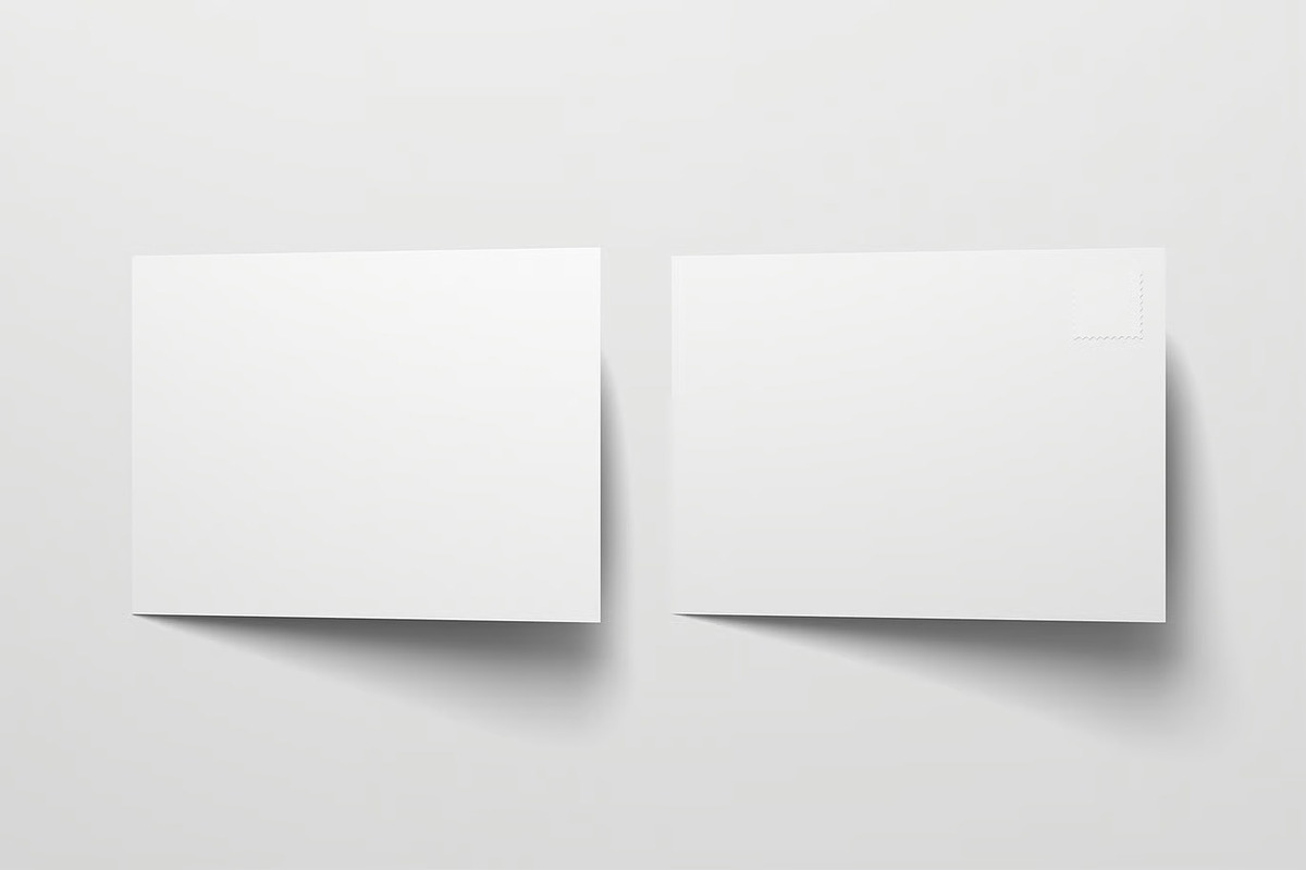 High Resolution Postcard Mockup, an Advertising Mockup by zpackcreative (Photo 2 of 4)