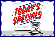 Super Market Slant Font, a Font by MightySHORT (Thumbnail 3 of 3)