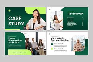 ZENTSU - Case Study Google Slides