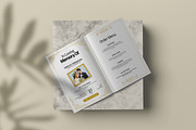 Floral Wedding Invitation Template, a Stationery Template by Creatiya Type (Thumbnail 4 of 5)