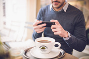 24 Coffee Mockup #3, a Cups & Container Mockup by Walentin (Thumbnail 9 of 24)