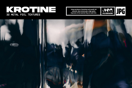 Abstract Metal Foil Textures, a Texture Graphic by FLYERWRK