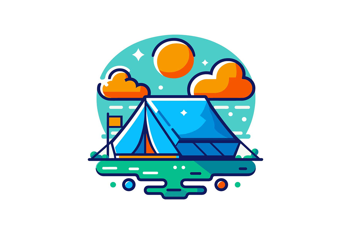 Camping Adventure Icon Set, an Object Graphic by Gfx_Store (Photo 10 of 13)