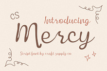 CS Mercy – Script Font