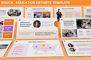 Educa - Education Keynote Template, a Presentation Template by SlideFactory (Thumbnail 1 of 4)
