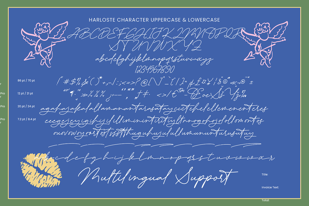 Harloste Monoline Signature Font, a Script Font by Letterena Studios Script (Photo 10 of 10)