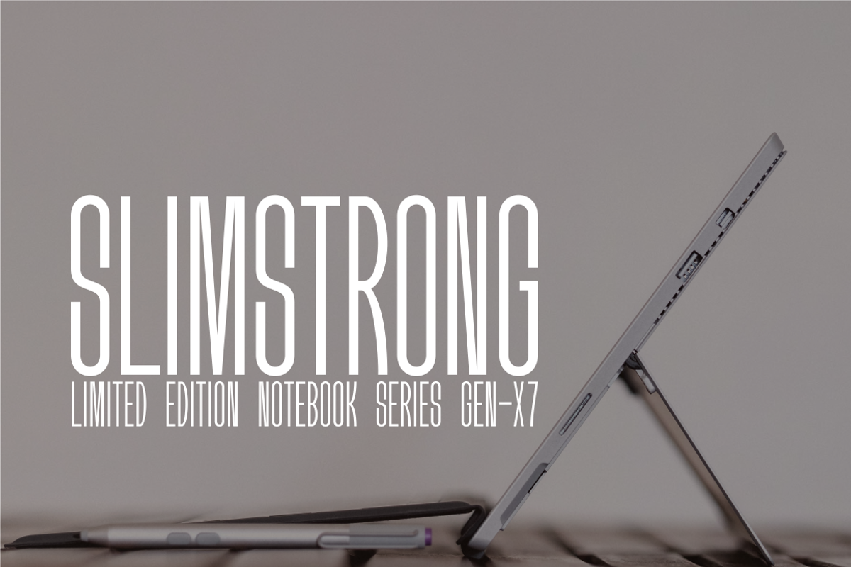 Sechege Lite Slim Font, a Sans Serif Font by Monoletter Studio (Photo 2 of 4)