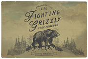 American Vintage Badges 6, a Branding & Logo Template by Opus Nigrum (Thumbnail 3 of 7)