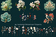 Botanical Heritage – Premium Vintage, a Decorative Illustration by Vika_Softlife (Thumbnail 4 of 14)