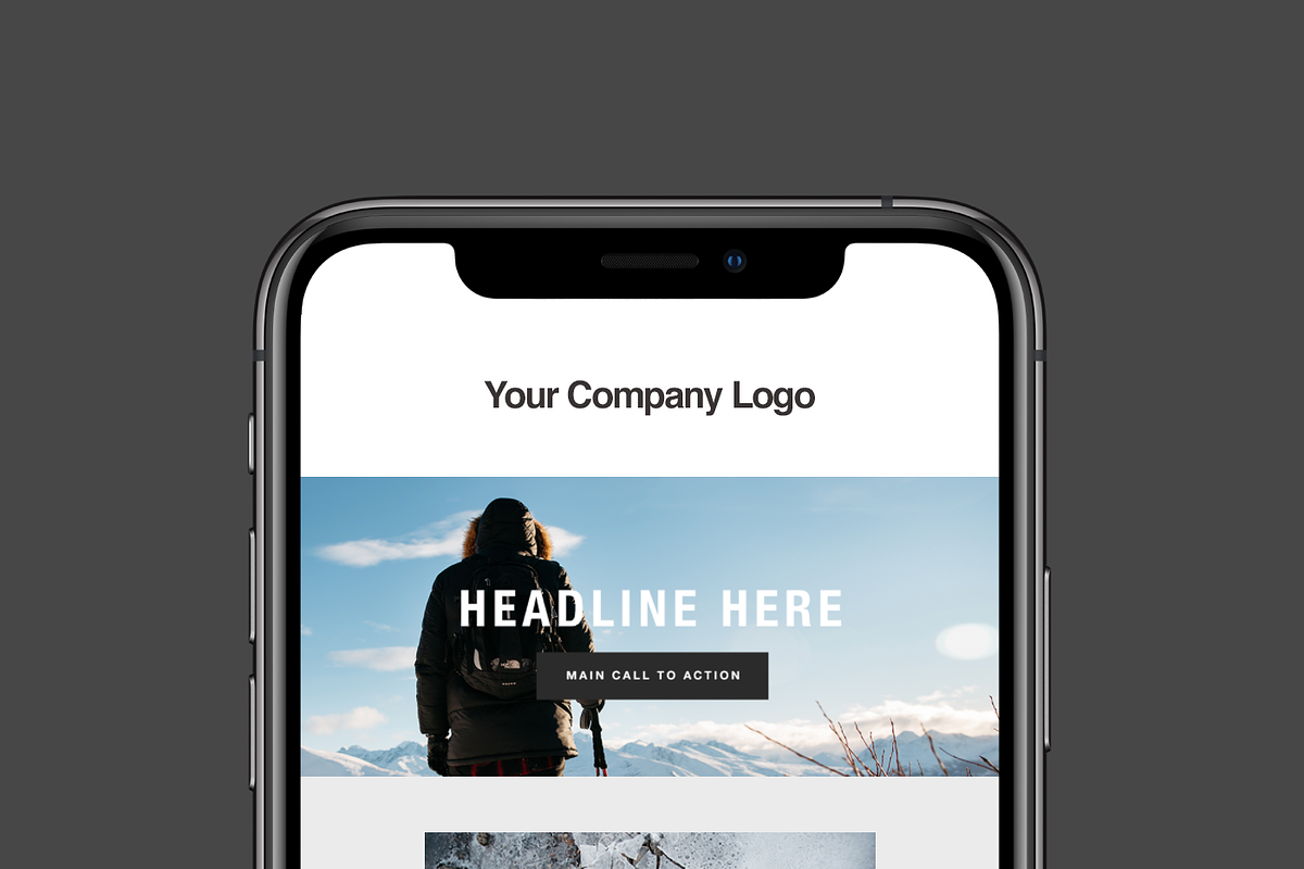 MailChimp HTML Email Template, an Email Template by Leanna Norwood Creative (Photo 2 of 3)