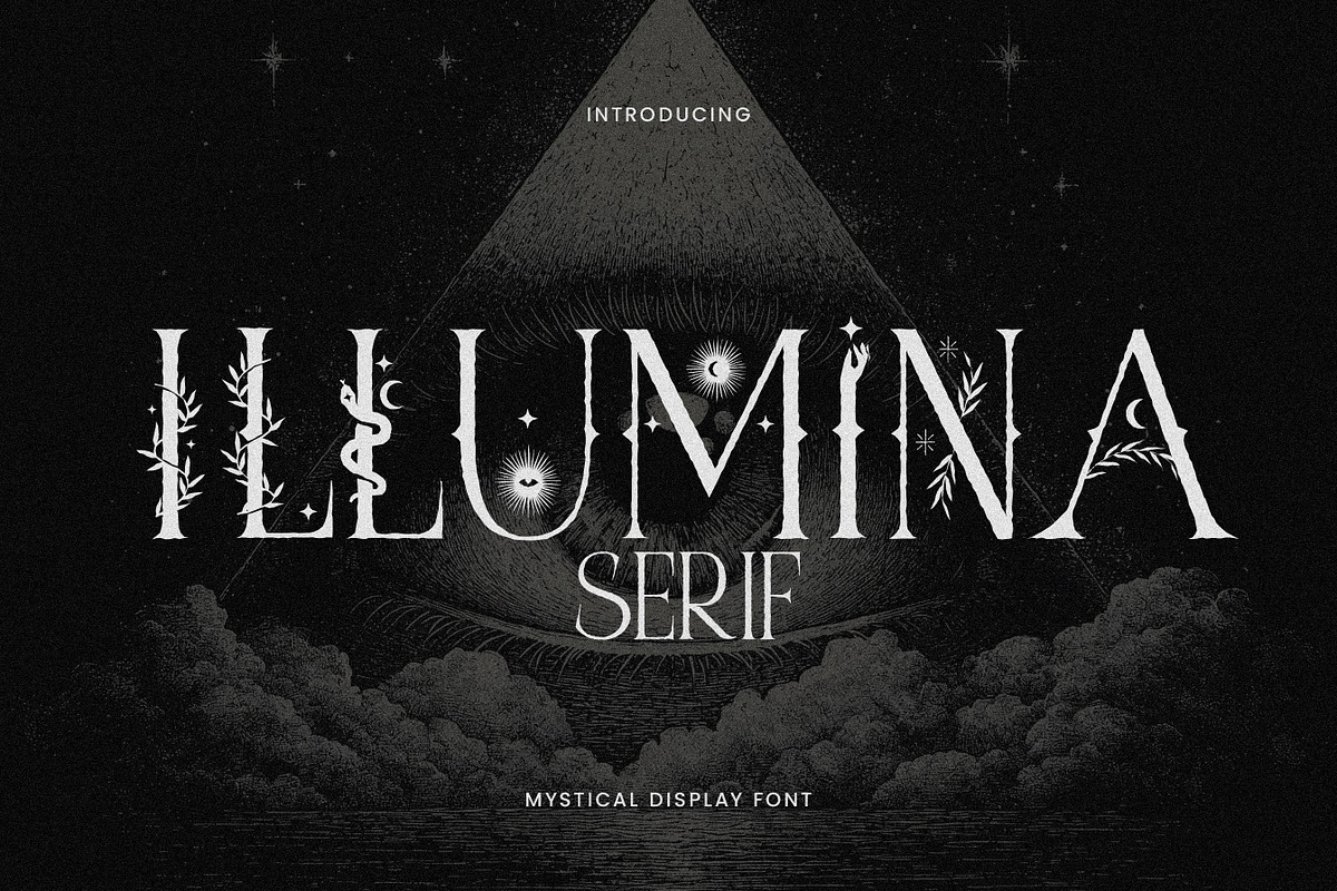 Illumina - Esoteric Tarot Font, a Symbol Font by AndrewPixelType (Photo 1 of 9)