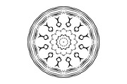 Decorative Mandala Digital Art Pack, a Decorative Illustration by NJ Himel (Thumbnail 101 of 101)