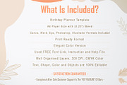 Canva Birthday Planner, a Stationery Template by DesignDevisers (Thumbnail 9 of 9)