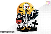 Spooky Goose Skeleton Bundle, a Graphic by crative8112 (Thumbnail 4 of 9)